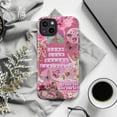 thumbnail image 6 of Pink Motivational Collage Phone Case, Take Your Dreams Seriously Inspirational Butterfly & Angel Aesthetic Cover for iPhone 17 16 15 14 13 12 11 Pro Max Plus Mini, 6 of 6
