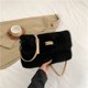 thumbnail image 4 of Bolso de piel sintética para mujer con correa ajustable, bolso bandolera suave para citas de invierno, 4 of 7