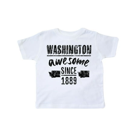 

Inktastic Washington Awesome Since 1889 Gift Toddler Boy or Toddler Girl T-Shirt