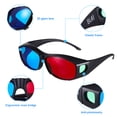 thumbnail image 5 of LOLIPPYY 5 Pcs 3d Glasses 3d Movies Glasses 3d Viewing Glasses Red And 3d Glasses Anaglyph Glasses, 5 of 5