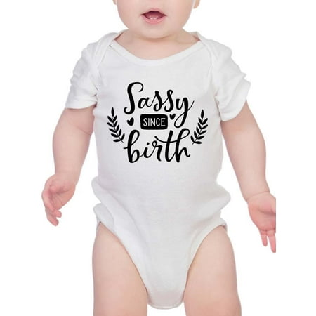 

Sassy Since Birth Garland Bodysuit Infant -Smartprints Designs 18 Months