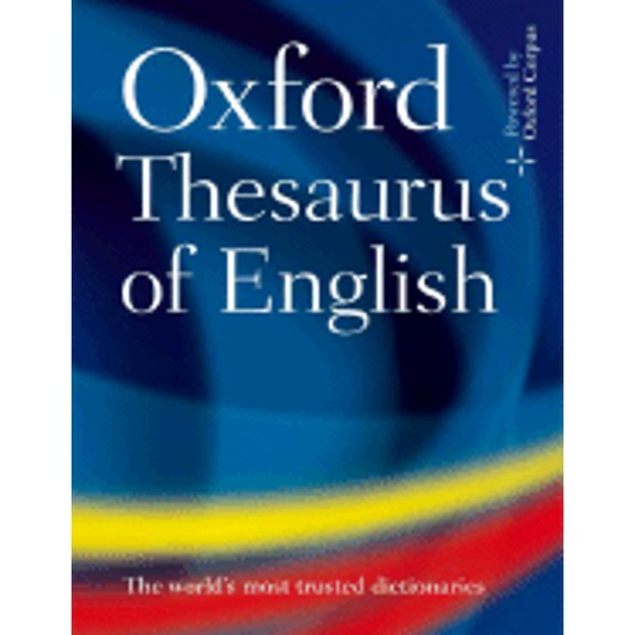 Pre-Owned Oxford Thesaurus of English (Hardcover) 0199296278 9780199296279