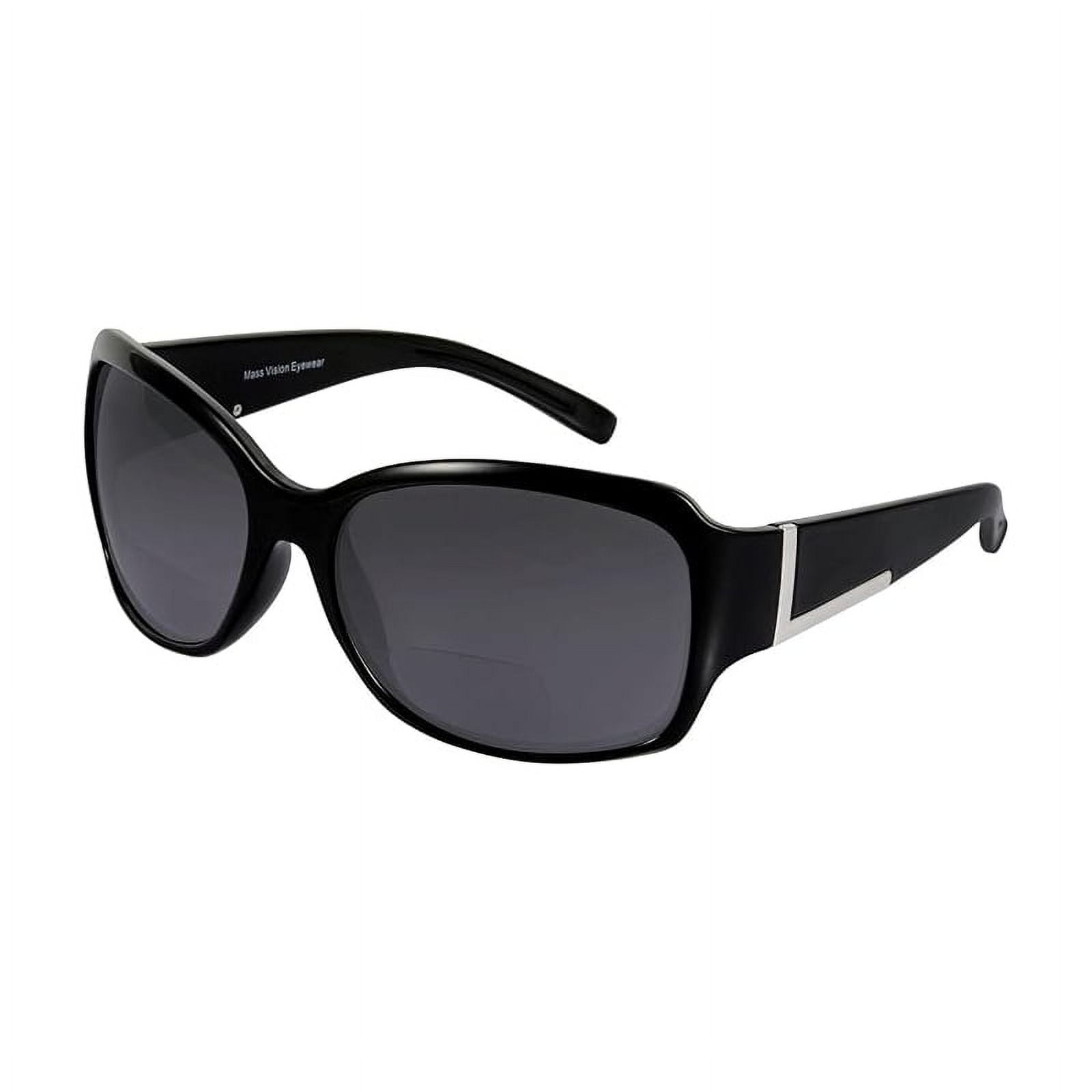 "The Socialites" 3 Pair of Our Most Popular Fashion Bifocal Reader Sunglasses for Women - Jet - 3.00