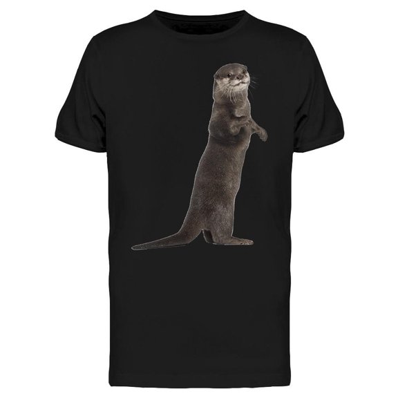 Cute Otter Is Watching You Tee Men's -Image by Shutterstock