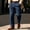 7# Navy, variant on Men's Striped Dress Pants Slacks Slim Fit Business Work Suit Long Trousers S