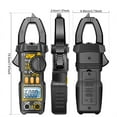 thumbnail image 7 of Meter Digital Multimeter 6000 Counts High Accuracy AC DC Clamp Meter Voltage Current Tester With LCD Display, 7 of 7