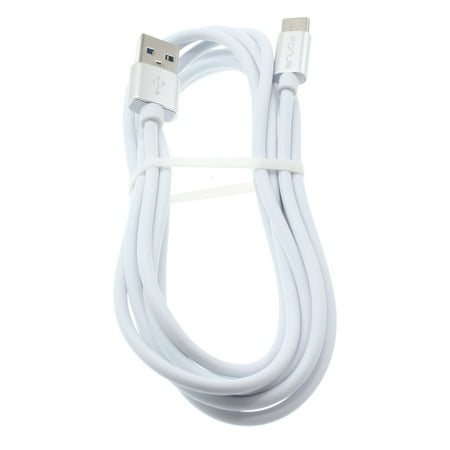Type-C 6ft USB Cable for LG G8X ThinQ Phone - Charger Cord Power Wire USB-C Long Fast Charge Sync High Speed White J4D price history on PriceWatchPro