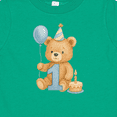thumbnail image 4 of Inktastic First Birthday Cute Teddy Bear with Balloon Boys or Girls Baby T-Shirt, 4 of 5
