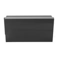 thumbnail image 4 of Caja de aluminio para circuito electrónico DIY, carcasa de refrigeración, placa curva negra arenada, 4 of 14