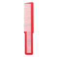 thumbnail image 2 of Gazechimp 2xBarber Comb Flat Top Comb - Small 8" Long - Comb Red 2 Pcs, 2 of 8