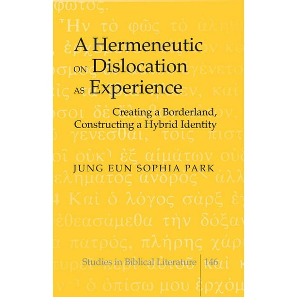 Studies in Biblical Literature: A Hermeneutic on Dislocation as Experience : Creating a Borderland, Constructing a Hybrid Identity (Series #146) (Hardcover)