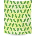 thumbnail image 1 of LHSHID Pickle Blanket Gifts Funny Throw Blanket for Adults Kids Lightweight Plush Soft Cozy Warm Flannel Blankets for Bed Couch, 1 of 8