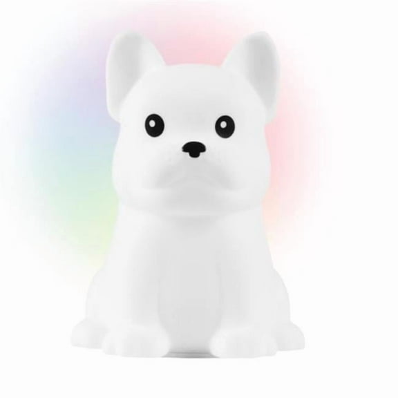 Globe Electric 3018769 Manual Battery Powered Bull Dog LED Night Light, Multi Color