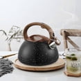 thumbnail image 3 of Stovetop Tea Kettle, Stainless Steel Whistling Tea Kettle, 3L Boiling Tea Kettle with Wooden Handle 2025, 3 of 5