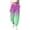 Purple, variant on Xdegoge Sweatpants Women Ombre Casual Joggers High Waisted Athletic Fleece Lined Pants with Pockets Drawstring Loose Fit Workout Activewear Novelty Color Block