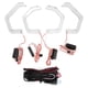 thumbnail image 4 of Ojos de ángel para coche, faros delanteros LED blancos, faros delanteros de ángel, anillos de halo LED creados con maestría, 4 of 9