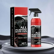 Super Cleaner, All Multi Purpose Cleaner, Car Cleaner Spray Effective Car Interior Cleaner, Motorcycles Leather Car Seat Cleaner Multi-Purpose Degreaser Dirt And Grease Remover