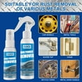 thumbnail image 4 of 3pcs Auto Iron Powder Rust Remover Spray Rust Remover Auto Products Stain Remover Rust Remover Cleaning Products, 4 of 5