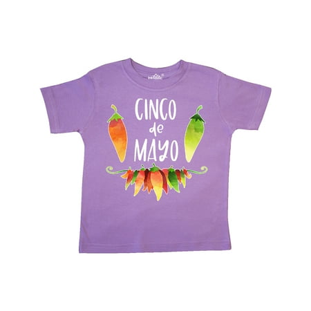 

Inktastic Cinco De Mayo Peppers Gift Toddler Boy or Toddler Girl T-Shirt