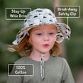 thumbnail image 3 of JAN & JUL Boys' Cotton Sun-Hat, Packable Beach Hat with UV Protection for Kids (XL: 5-12 Years, Camp Grove), 3 of 6