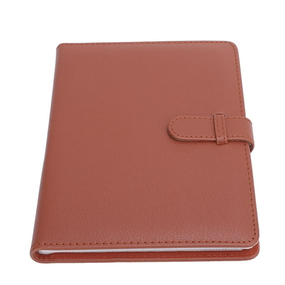 80 Pockets Mini Photo Album, Wallet PU Leather Photo Album for 5 Inch Pictures, Leather Cover Photo Book for Wide 400 300 210, Portable Wallet Photo Album for Wedding Family