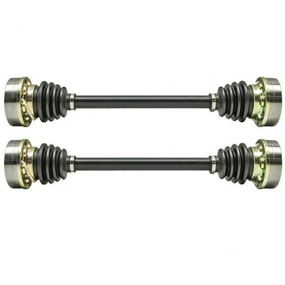 Rear Manual Transmission Complete CV Axle Shafts for Volkswagen Vanagon 80-82