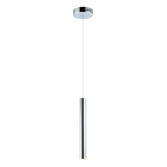 ET2 Flute 1-Light LED Pendant - Polished Chrome - E10011-PC