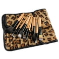 thumbnail image 5 of Pinceles de maquillaje Yuyangstore 12 piezas en estuche enrollable aplicador de belleza en polvo, 5 of 5