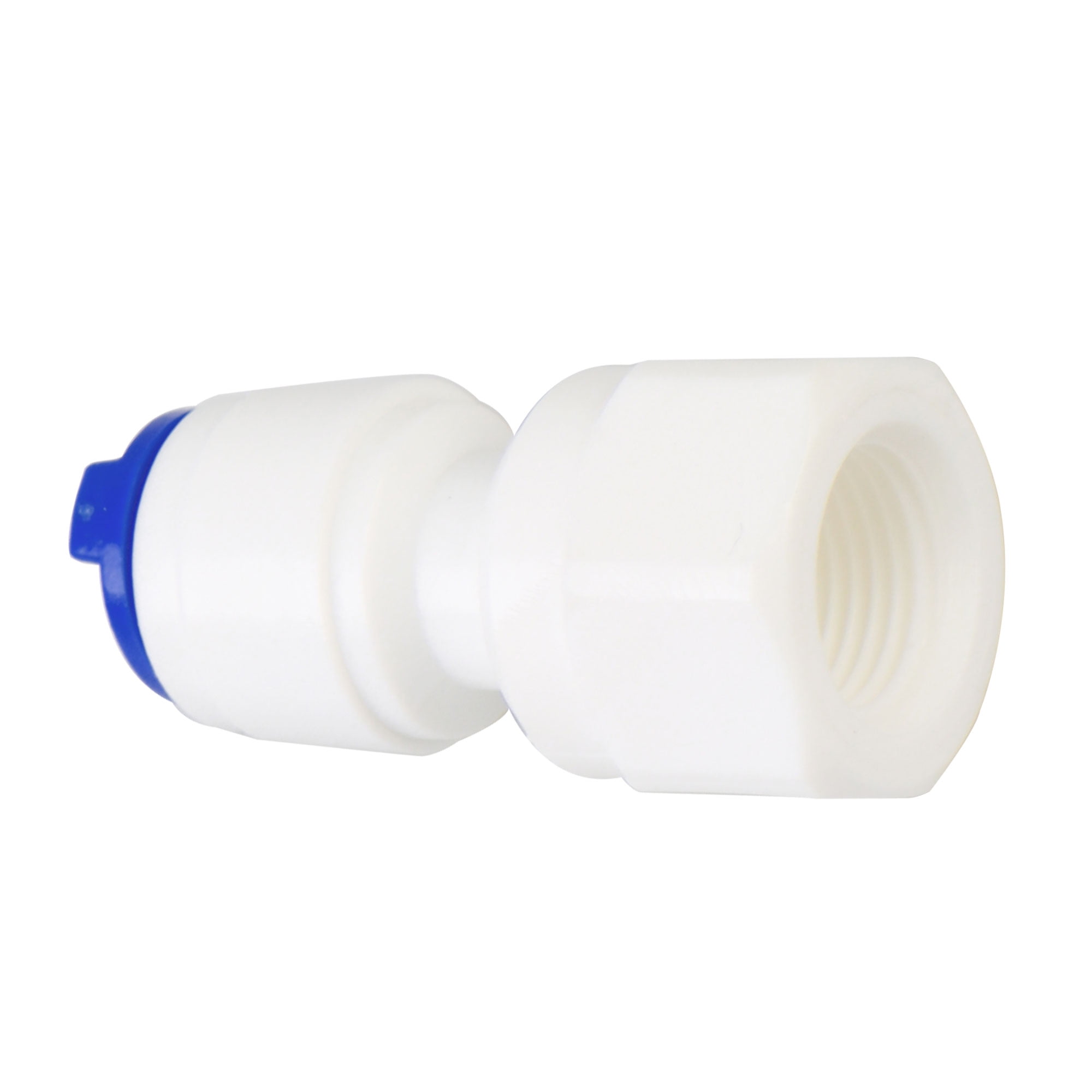 Uxcell 1/4' Female-1/4' Tube OD Water Purifier Tube Fitting Connector