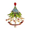 thumbnail image 1 of Broche navideño, broche navideño, broche de moda para el cuello, joyería, broche de moda para mujer, broche para el pecho, para vestido, chal, suéter, Estilo A, 1 of 8