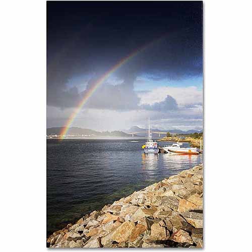 Trademark Fine Art "Over the Rainbow" Canvas Art by Philippe Sainte-Laudy