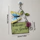 thumbnail image 5 of Tarjeta De Bienvenida De País Retro Decoración De Pared De Bienvenida De Hierro Forjado Colgante De Decoración De Casa Con Temática De Jardín Con Pintura Flores De Mariposa Para Restaurante De Hotel Advancent HA027895-01, 5 of 7