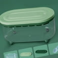 thumbnail image 5 of Machine à Glaçons Boîte à Glaçons Grande Capacité 32 Compartiments Bac à Glaçons en Silicone 10 Compartiments en Forme de Cœur avec Couvercle Vert Avocat, 5 of 5
