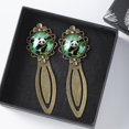 thumbnail image 3 of Panda Vintage Copper-Colored Lace Bookmarks - Stainless Steel Reading Accessories - Set of 2 Bookmarks for Book Lovers, 3 of 5