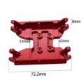 thumbnail image 3 of Montaje de Caja de Cambios de Placa Deslizante de TransmisióN Central de Metal para Axial UTB18 Capra 1/18 RC Crawler Car Upgrades Parts, Silver, 3 of 5