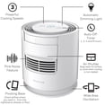 thumbnail image 4 of Honeywell QuietSet® Ventilador para dormir de mesa con ruido rosa, nuevo, ancho 7.0" x alto 7.4" x largo 7.0", blanco, HTF300W, 4 of 5