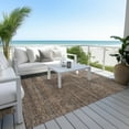 thumbnail image 6 of Addison Rugs Chantille Indoor/Outdoor Transitional Geometric Coffee Washable Rectangle Rug, 10' x 14', 6 of 6
