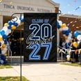 Police Graduation Signs Large Graduation Class Senior Banner Linen Porch Yard Sign for Porch ...