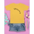 thumbnail image 3 of What You Love Quote T-Shirt Juniors -Image by Shutterstock,  Medium, 3 of 4