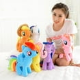 thumbnail image 4 of 20Cm My Little Pony Plush Doll Toys Cute Twilight Sparkle Fluttershy Pinkie Pie Soft Stuffed Plushies for Children Birthday Gift, 4 of 5