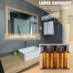 thumbnail image 5 of Ounissouiy Paquete de 3 botellas de viaje PET de gran capacidad 300ml Dispensador de gel de presión Contenedor de líquido de corporal Juegos de accesorios de baño Marrón, 5 of 6