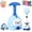 Blue+2car, variant on 2026 Upgraded Balloon Launcher Toy Set, Air-Powered Animal Balloon Car – 2-in-1 Race & Fly Pressing Cars, Party Favors & Birthday Gift for Kids with Manual Pump (Pink+1car)
