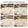 thumbnail image 7 of ODIKA 8'x10' Washable Area Rug Non-Shedding, Easy Care, Abstract Sweeping Motifs Transitional Contemporary Dining Neutral for King Size Bedroom Under Bed, Master Suite, 7 of 7