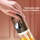 thumbnail image 5 of Fiudx Botella Pulverizadora de Aceite Portátil, Tipo Prensa Manual, Diseño Antifugas, Ideal para Barbacoas, Dieta Saludable, de Vidrio, Capacidad de 150 Ml, Transparente y Segura, Fácil de Usar., 5 of 7
