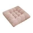 thumbnail image 2 of Byujiro Thickened Velvet Cushion Chair Cushion Sofa Floating Window Tatami Cushion Car Seat Cushion Kneeling Futon Cushion Washable Size 17.72x17.72 Inches, 2 of 6