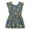 Blue / yellow, winnie the pooh, variant on Disney Princess Belle Floral Little Girls Chambray Skater Dress Toddler to Big Kid