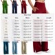 thumbnail image 5 of Pantalones de Cintura Elástica para Mujeres Deporte Casual Color Sólido Botón de Moda Bolsillo Pantalones de Yoga, 5 of 5