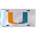 thumbnail image 2 of Miami Hurricanes Anodized License Plate, 2 of 2