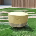thumbnail image 6 of Outdoor Table Chair Cover Round Waterproof Dustproof UV Guard 600D Oxford Fabric Patio Furniture Set Cover, 6 of 9