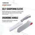 thumbnail image 4 of Farberware Edgekeeper Classic 7-inch Stainless Steel Santoku Knife with Self-Sharpening Sleeve, 4 of 14